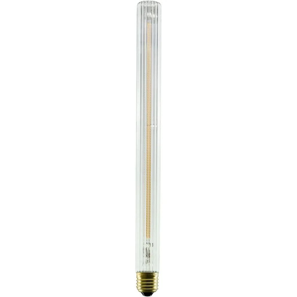 Светодиодная лампа LED Long Tube 300 прозрачная рифленая E27 1 шт ...