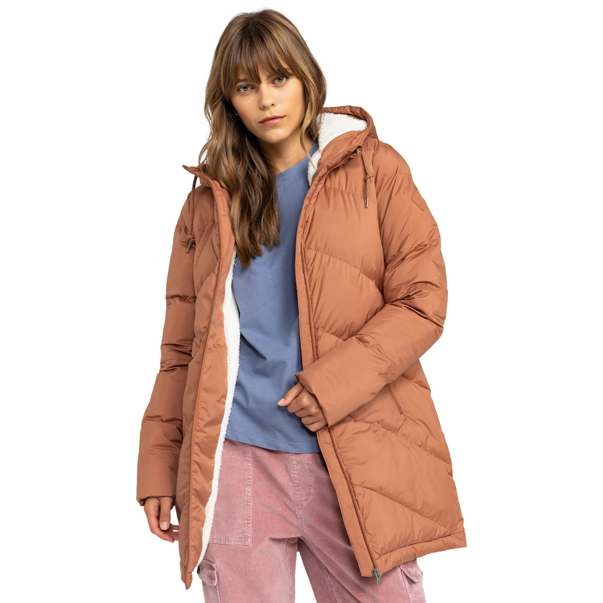 

Женская куртка Roxy Better Weather, коричневый