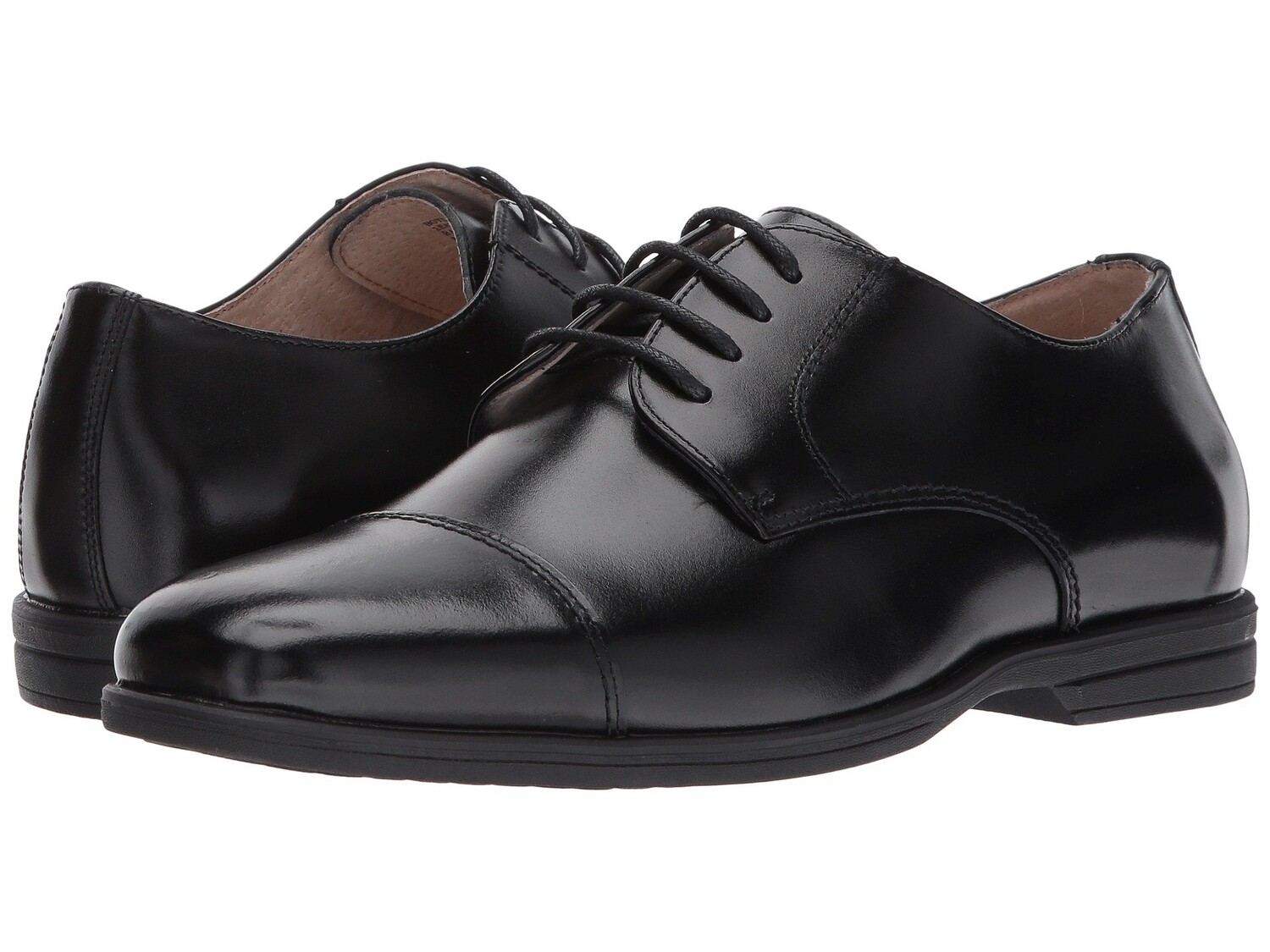 Оксфорды Florsheim Kids Reveal Cap Toe Ox, Jr. (Toddler/Little Kid/Big Kid), черный