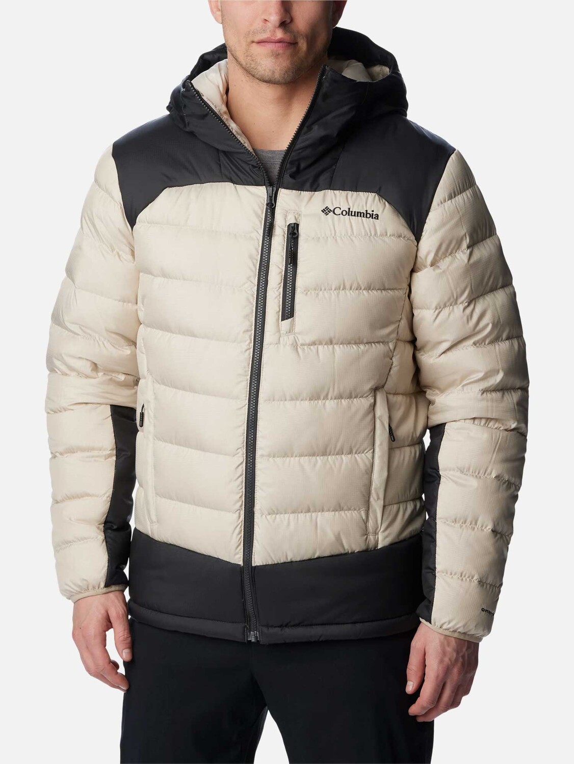 

Куртка Columbia Autumn Park Down Hooded, серый