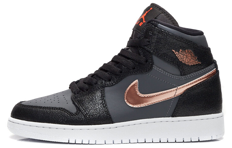 

Кроссовки Jordan 1 Retro High GS Black Metallic Red Bronze