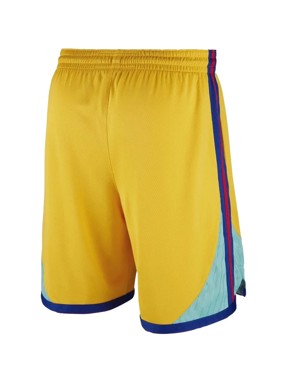 Шорты Heritage Golden State Warriors Nike Kids, желтый — фото 2