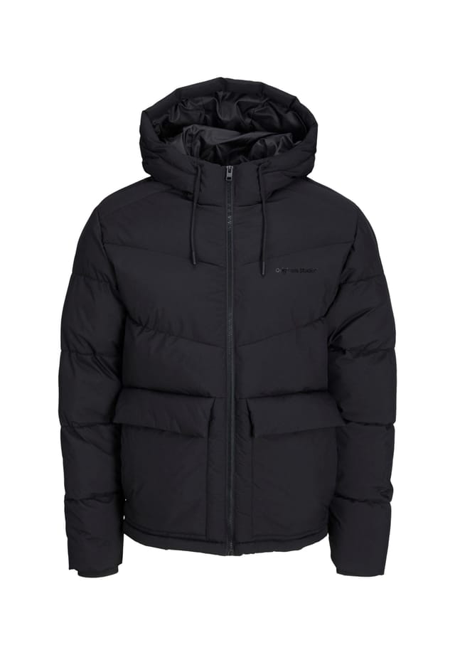 

Куртка vesterbro пуховик переходная куртка с капюшоном и шнурком Jack & Jones, черный