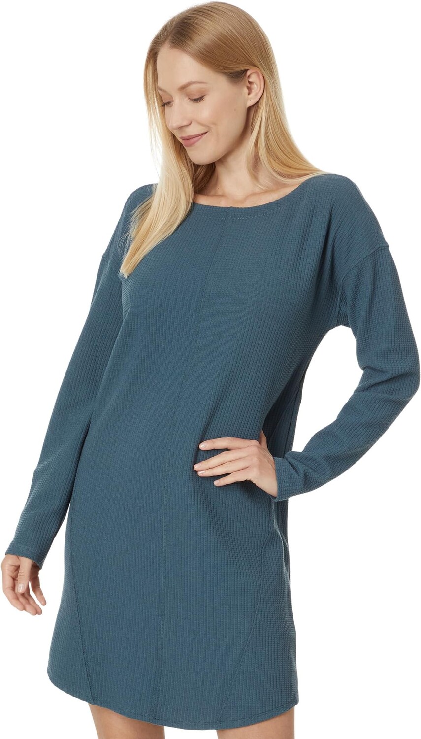 

Платье Lilla P Seamed Boatneck Dress, цвет Abyss