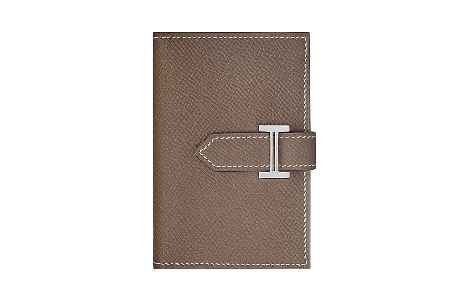 

HERMES Кардхолдер из кожи Эпсом унисекс