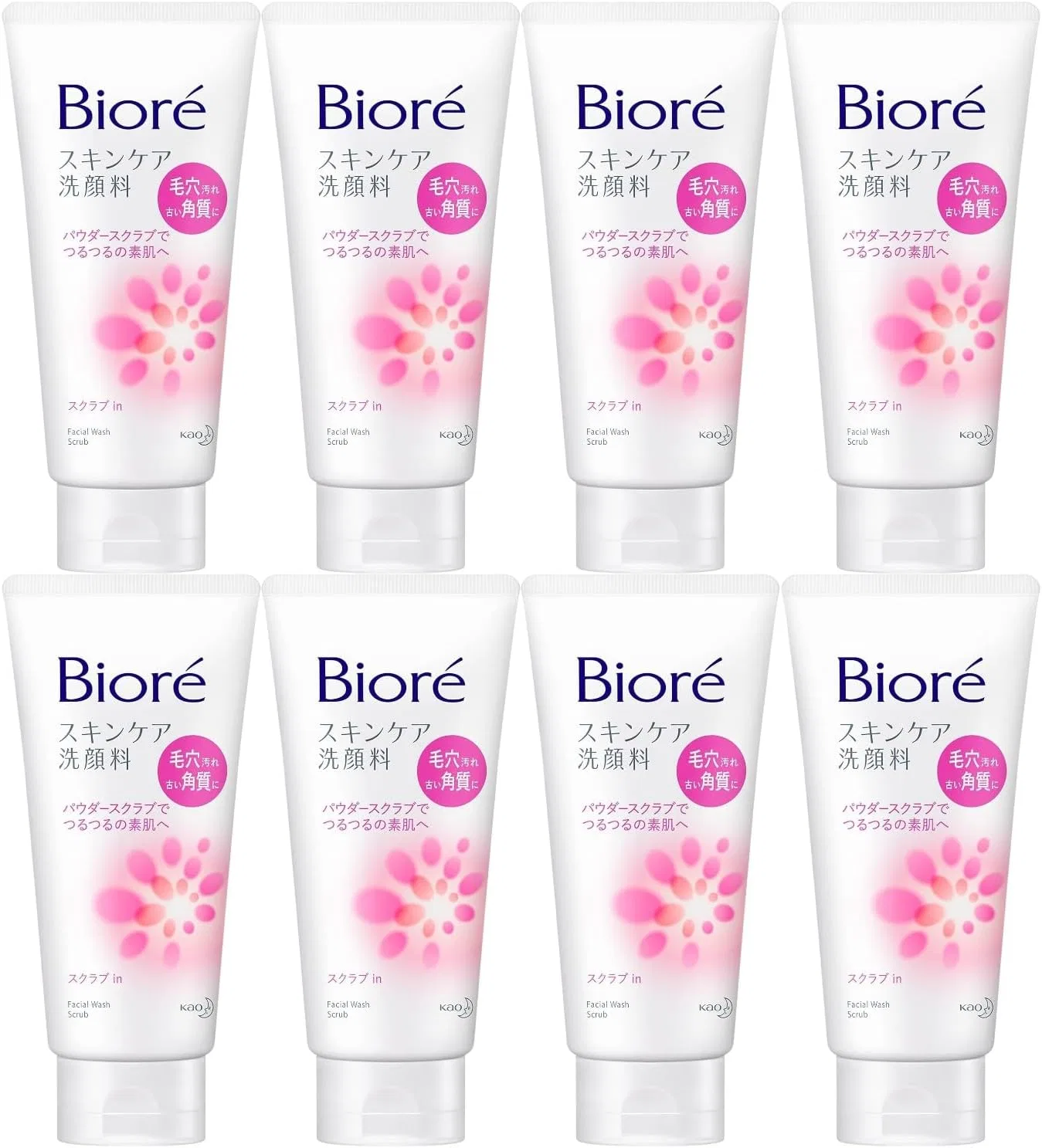 Скраб-пенка для лица Biore Moruro 130 г