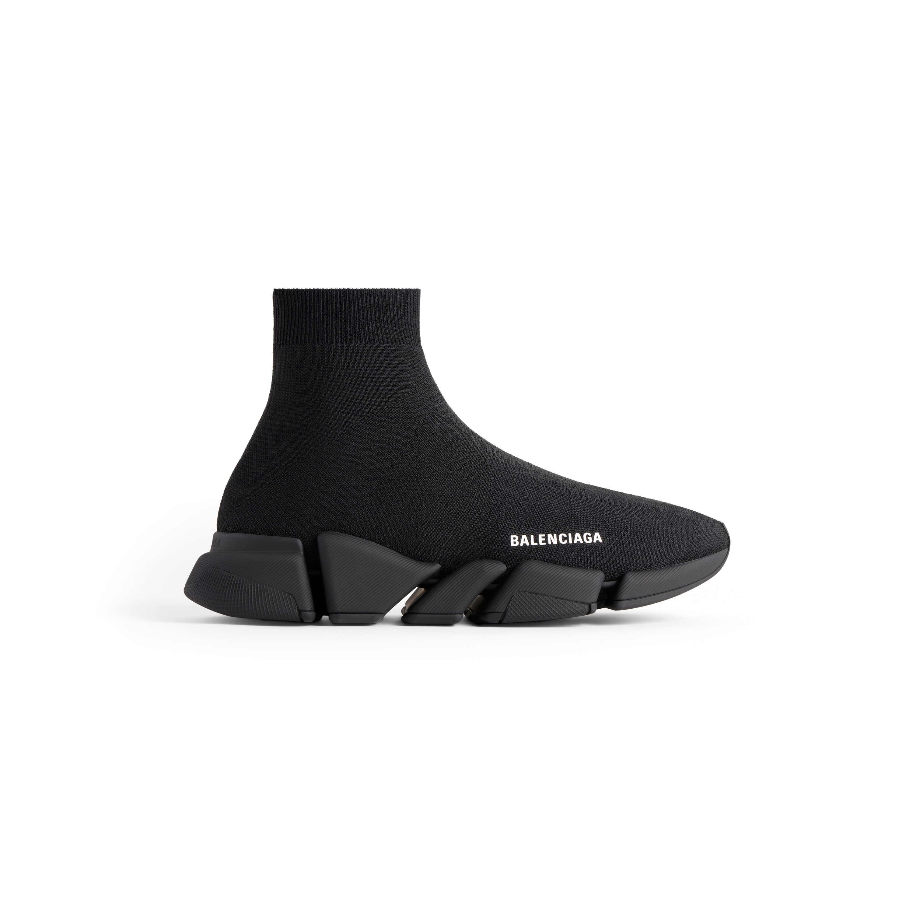 Кроссовки Speed 2.0 из переработанного трикотажа BALENCIAGA, черный