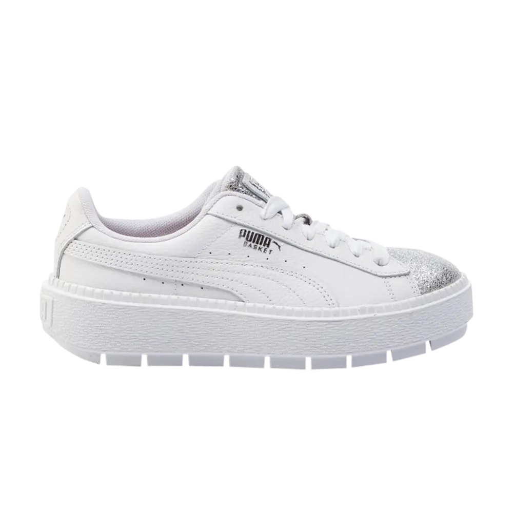 

Кроссовки Wmns Platform Trace Puma, белый