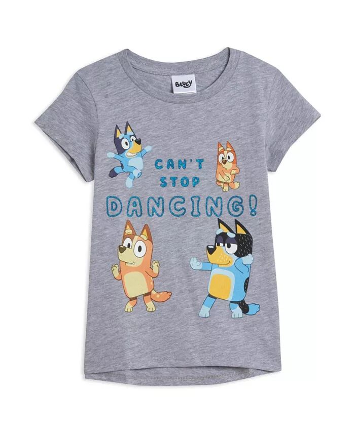 

Футболка для девочек Bluey, серый