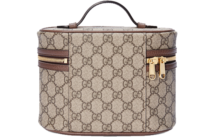 Женская сумка GUCCI Ophidia из канваса с кожаными деталями — фото 3