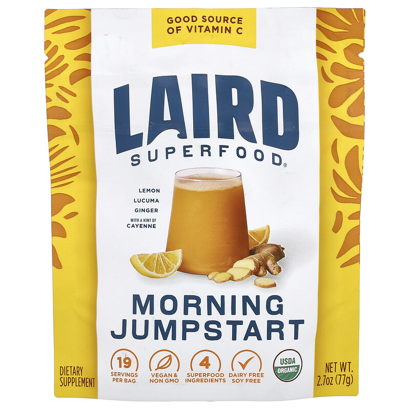

Laird Superfood, Morning Jumpstart, 77 г (2,7 унции)