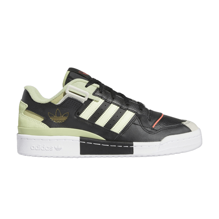 

Кроссовки adidas Forum Exhibit Low 'Black Almost Lime', черный