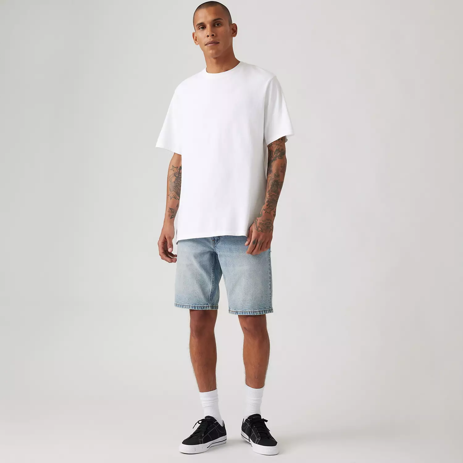 

445 Спортивные мужские шорты Levi's, цвет Atlas Skies - Light Wash