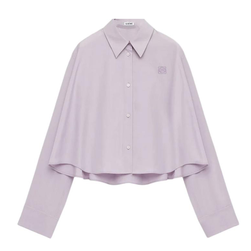 

Трапеция рубашка LOEWE, светло-фиолетовый