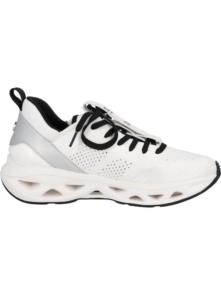 Элегантные туфли на шнуровке Steve Madden, цвет white/silver — фото 3