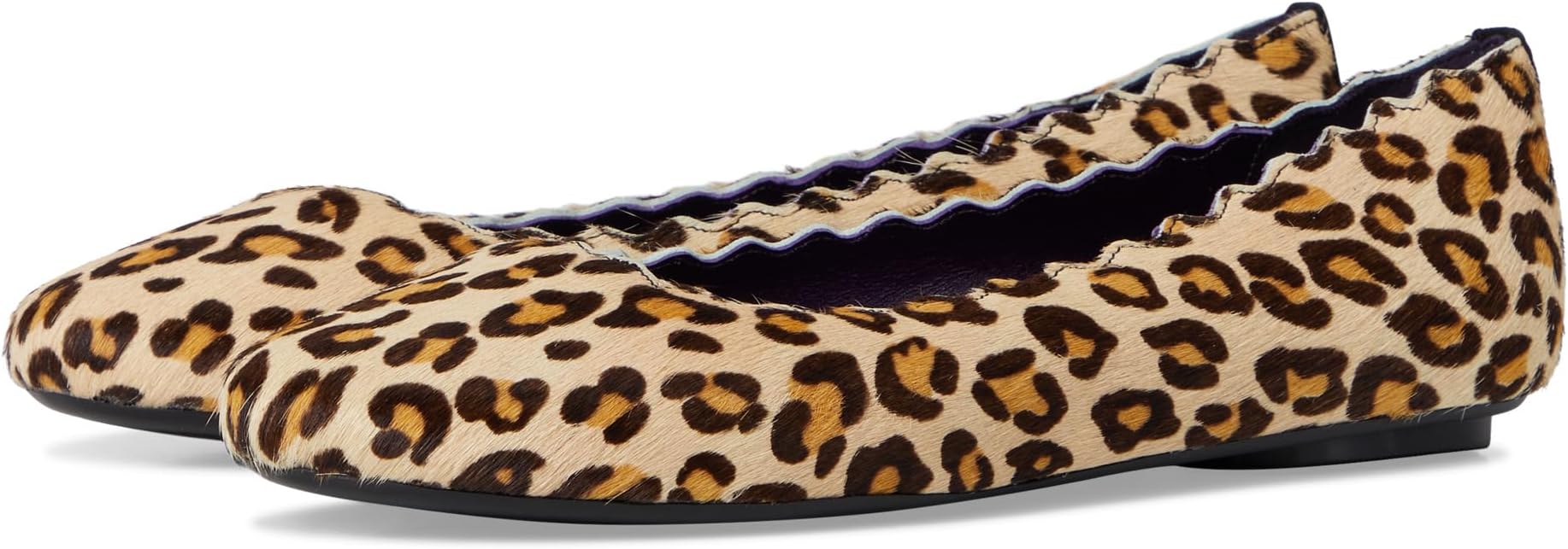 Балетки Vaneli Women's Baird, Camel Dino Hairy/Black Suede