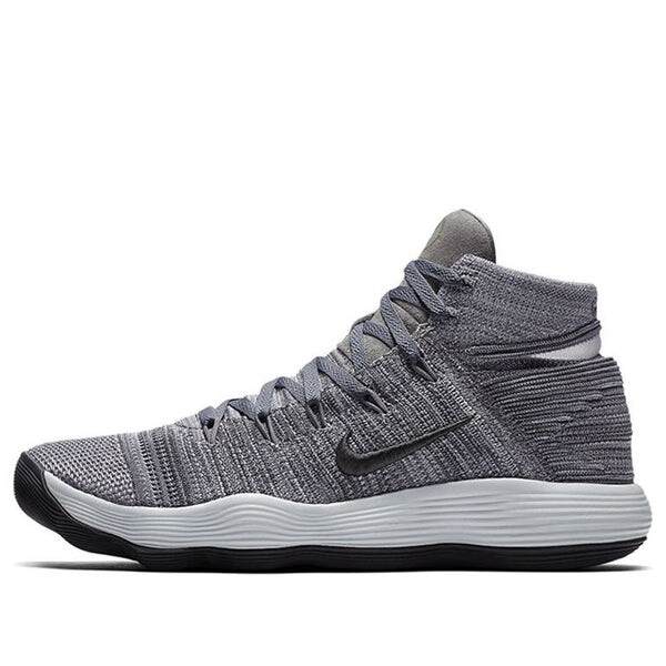 

Кроссовки hyperdunk 2017 flyknit Nike, серый