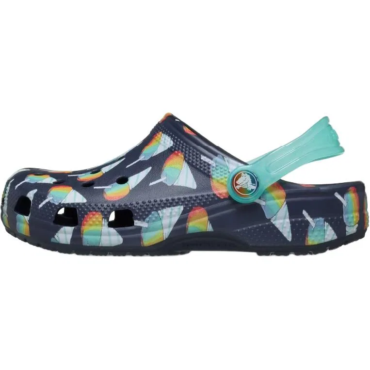Сабо детские дышащие EVA Crocs темно-синие