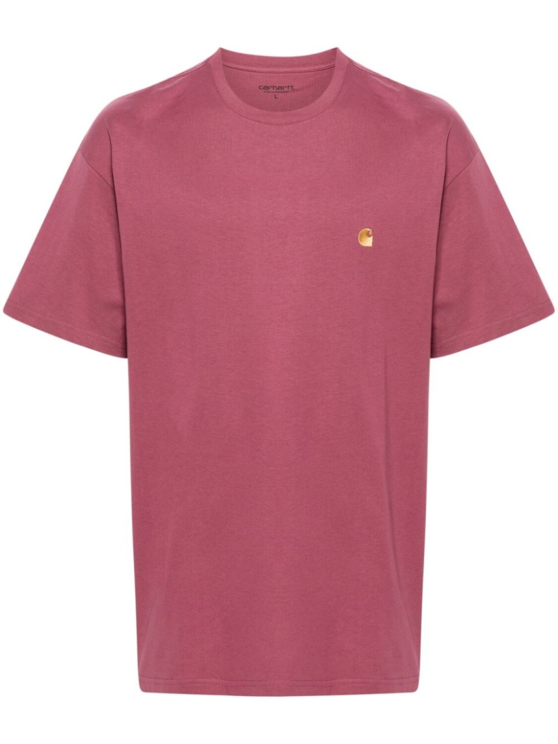 

Carhartt WIP футболка Chase с вышитым логотипом, розовый