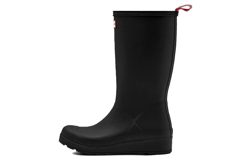 Резиновые сапоги женские черные Hunter