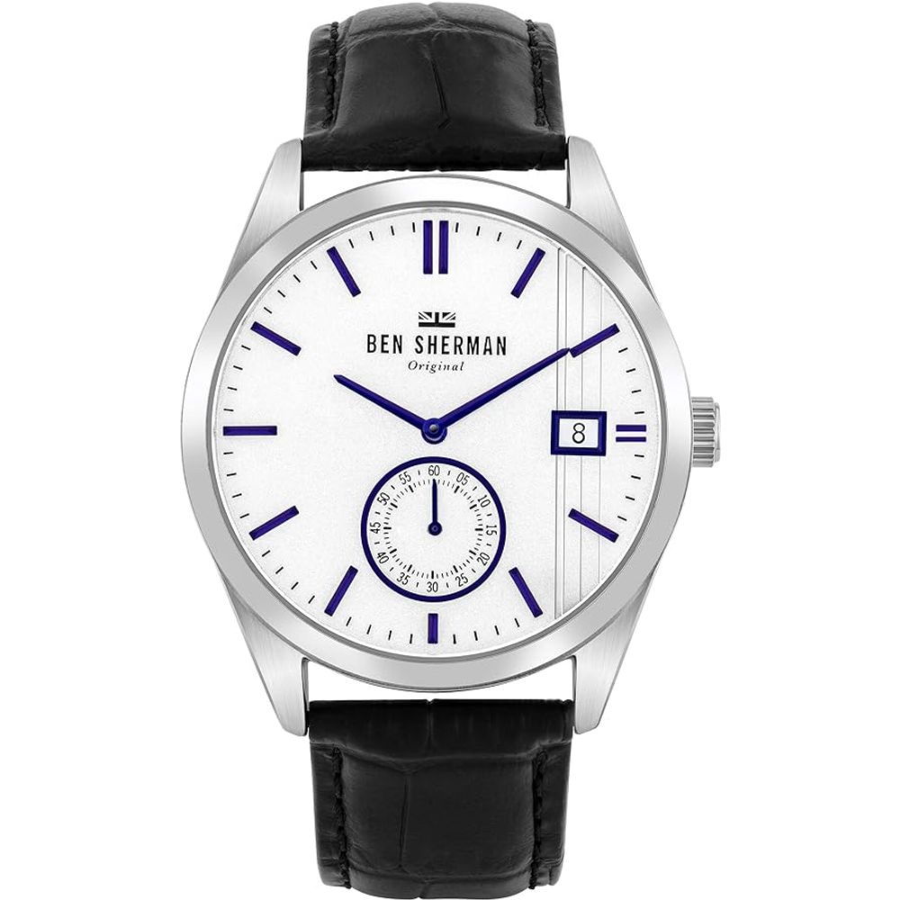 

Черные кожаные часы Ben Sherman
