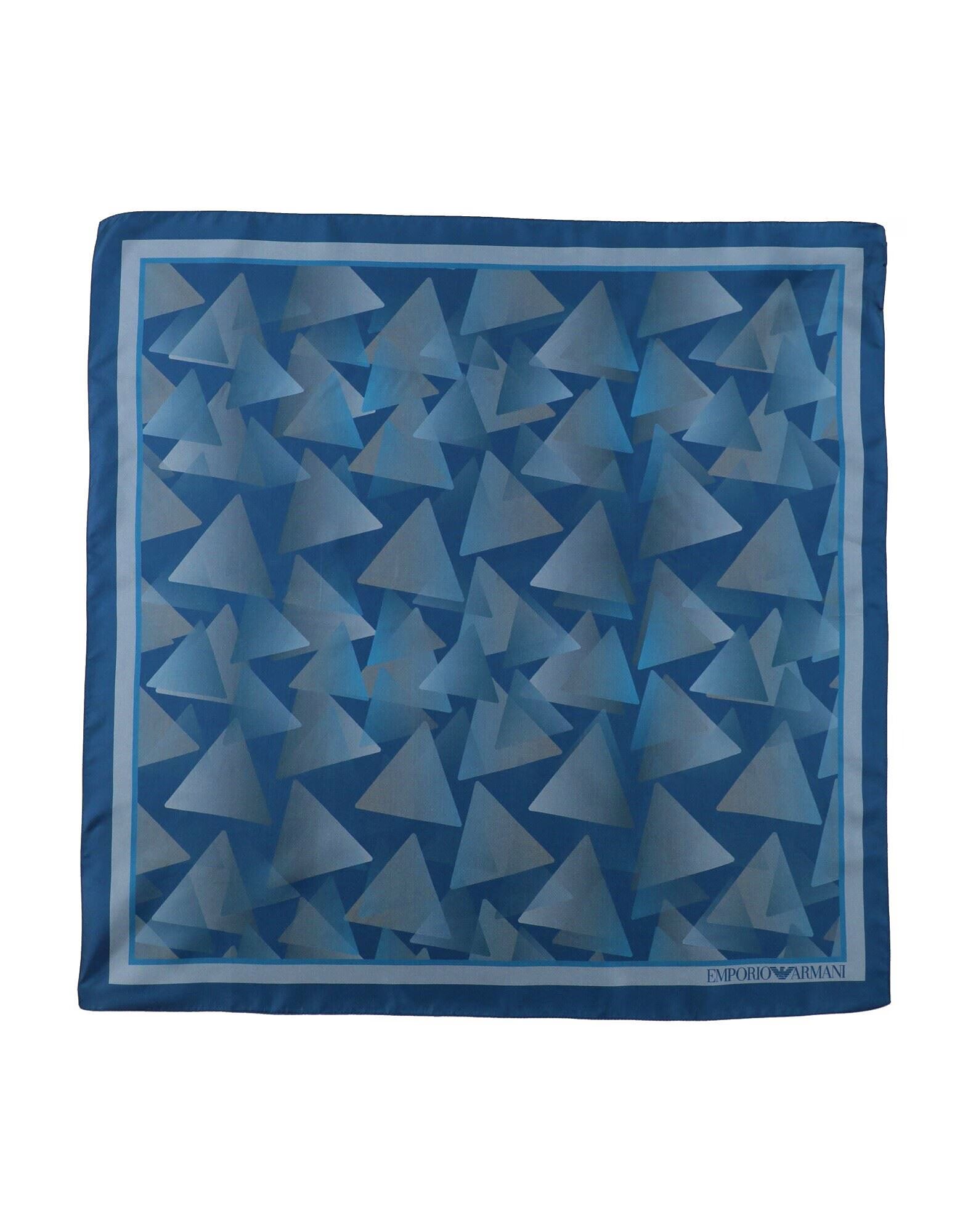 

Шарф Emporio Armani, синий