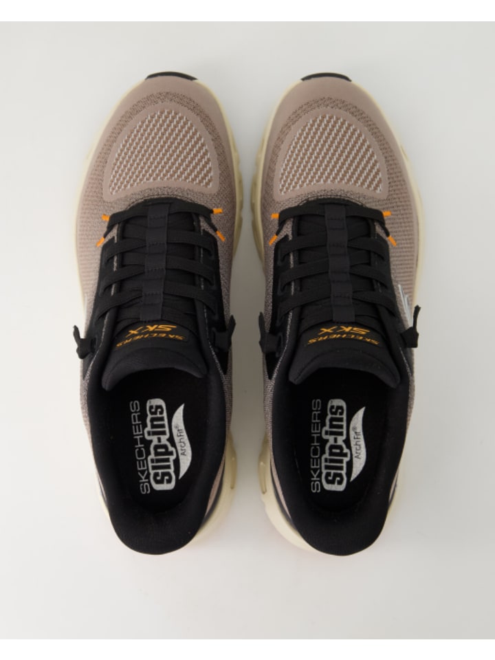Skechers Низкие кроссовки бежевого цвета — фото 4
