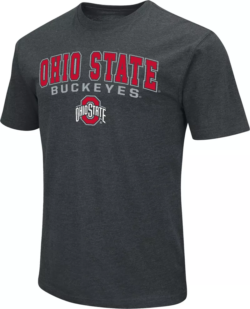 

Мужская черная промо-футболка Colosseum Ohio State Buckeyes