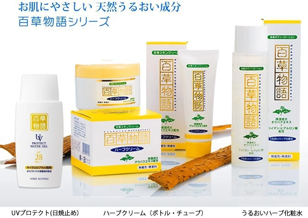 Солнцезащитный гель Hino Pharmaceutical Mogusa Monogatari UV Protection Water Gel SPF28 PA++ 80 г — фото 2