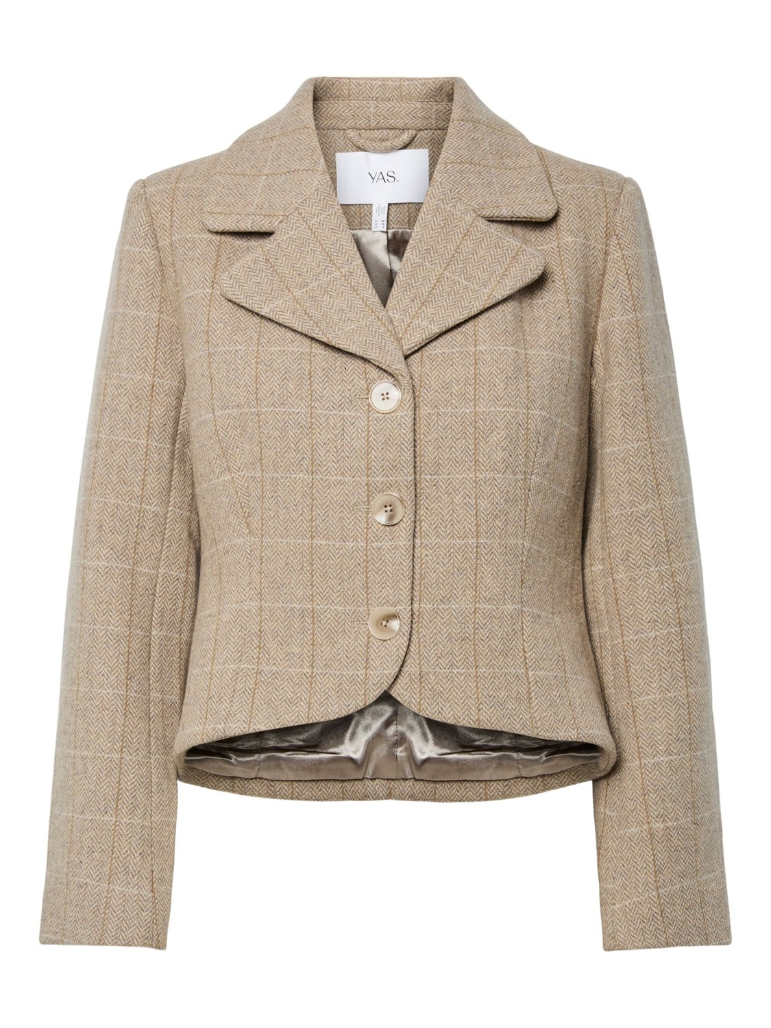 

Куртка межсезонная 'YASThela' в цвете Taupe