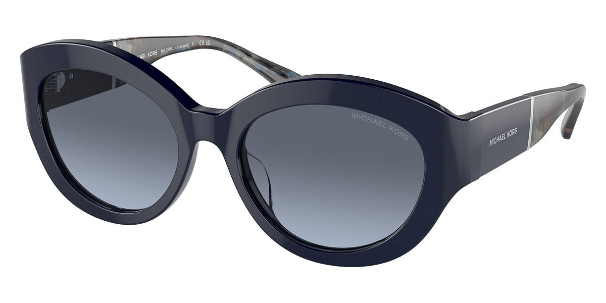 

Женские синие солнцезащитные очки Michael Kors Брюссель 54 мм MK2204U-39488F-54, синий