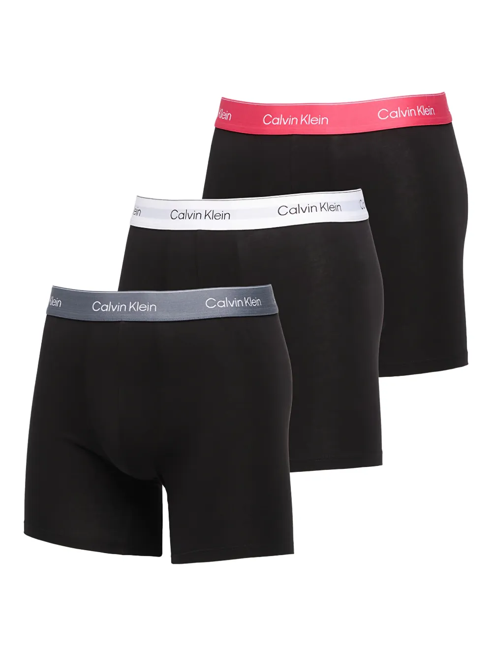 

Комплект из трех боксеров с логотипом Calvin Klein, черный
