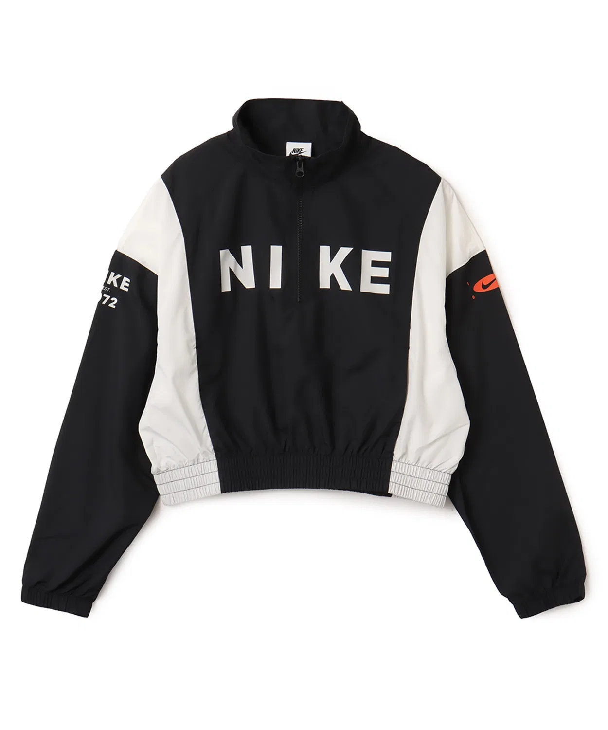 Куртка женская Nike Woven Lightweight 1/4 Zip, чёрный — фото 3