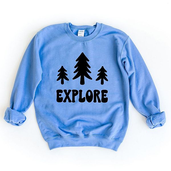 

Свитшот Explore trees Simply Sage Market, Carolina Blue
