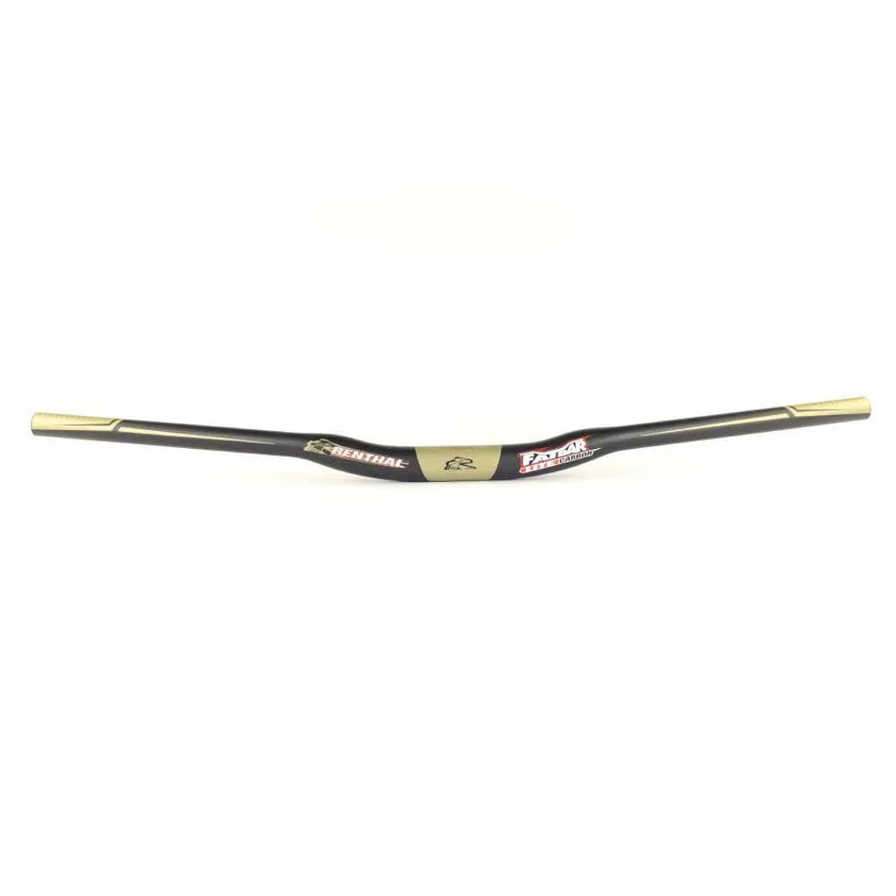

Руль Renthal Fatbar Lite V2 Carbon Rise 20 mm, золотой