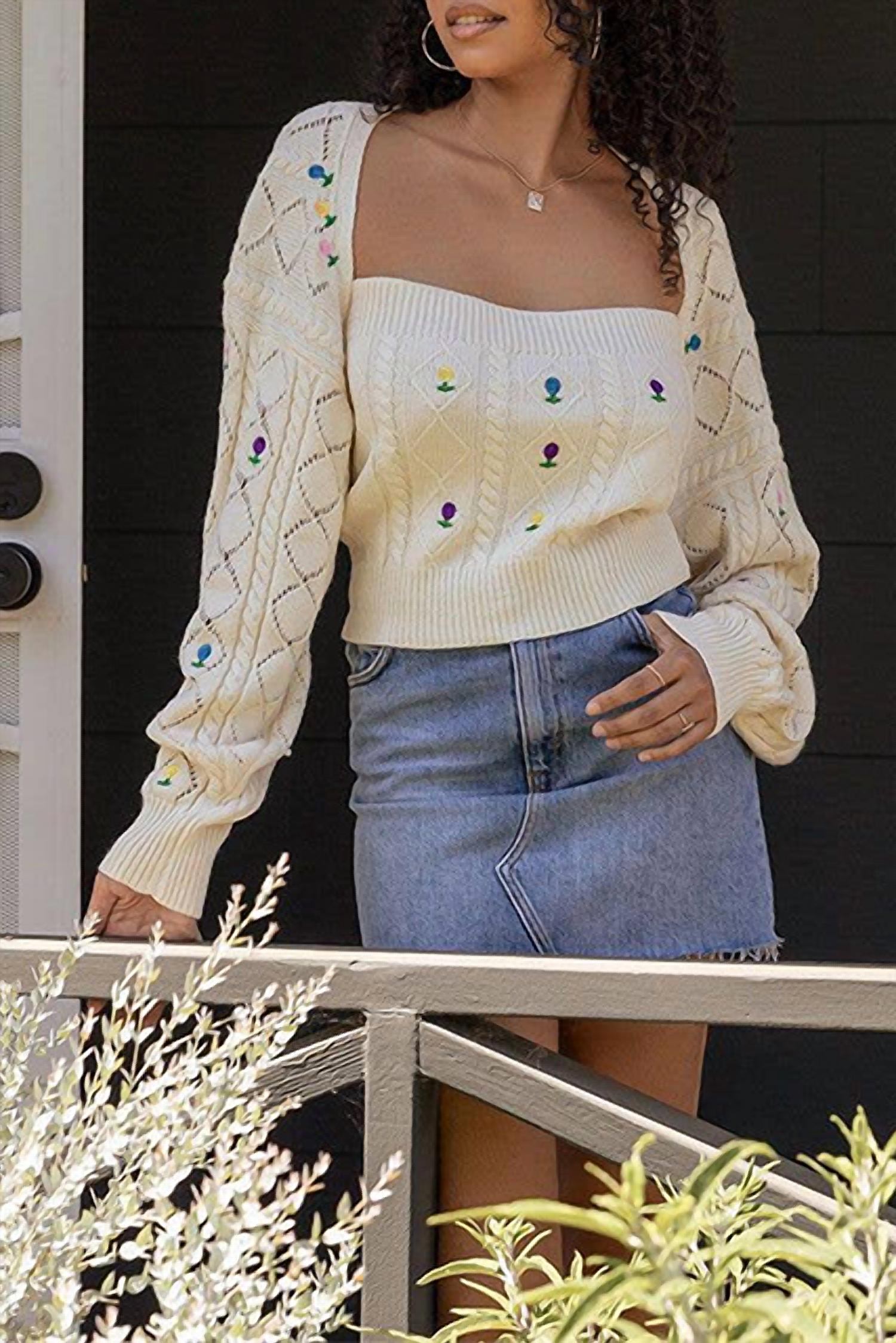 

Adoni Knit безрукавный топ-болеро кремового цвета RAGA