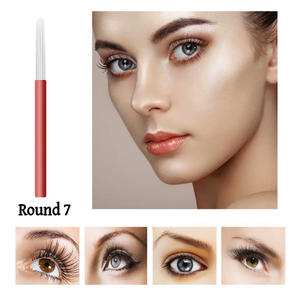 Иглы для микроблейдинга Xiaoyu Round Microblading Needles 7R, 50 шт. ‎Xiaoyu — фото 3
