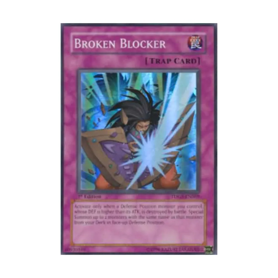 

CCG Сломанный блокатор (супер редкий), Yu-Gi-Oh - Duelist Genesis - Singles