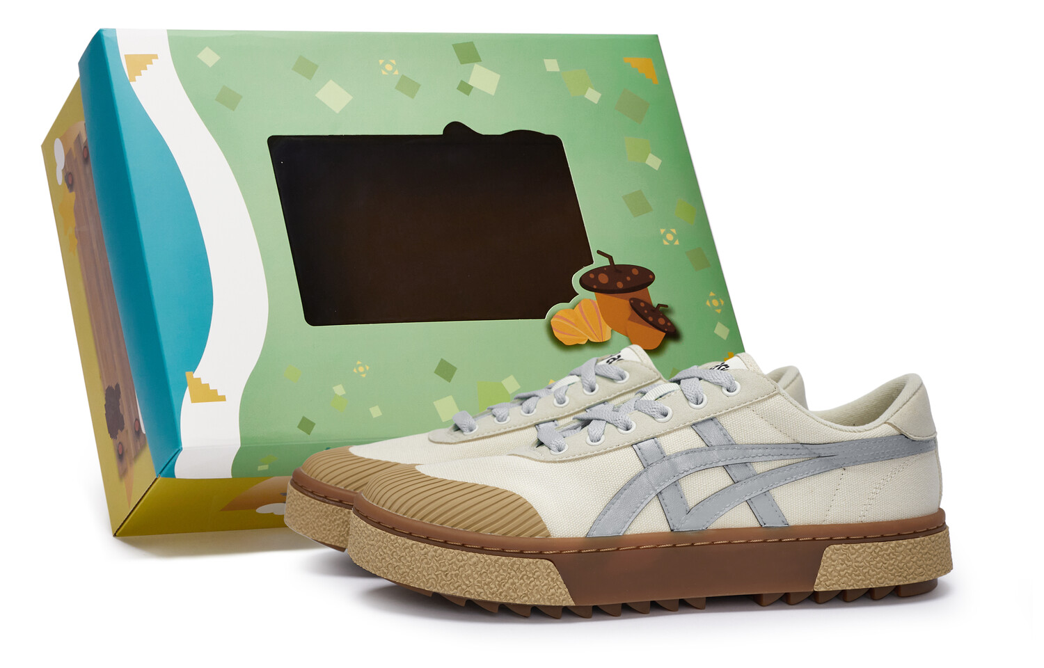 

Кроссовки для скейтбординга Gel-Court Trail унисекс с низким верхом серый Asics