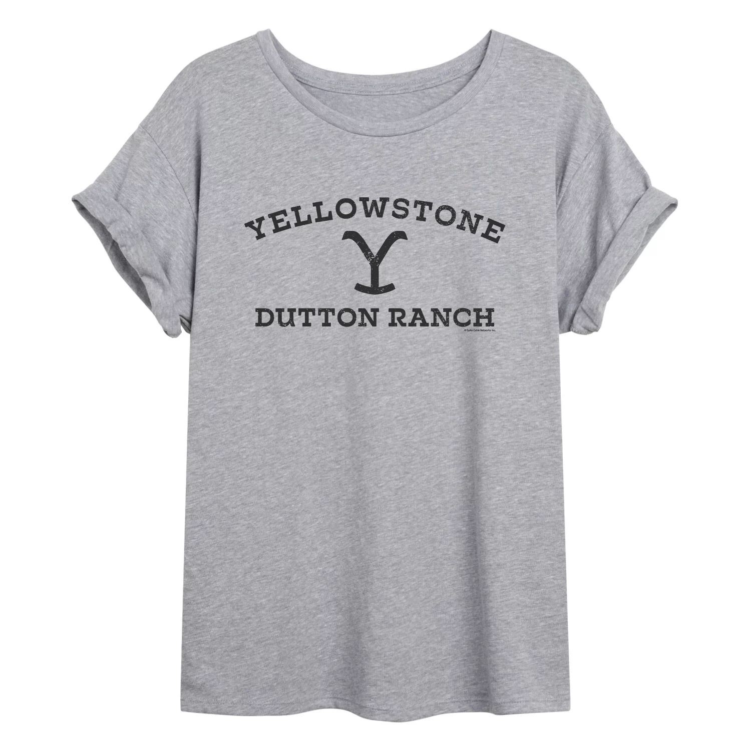 

Струящаяся футболка Yellowstone Dutton Ranch для юниоров Licensed Character