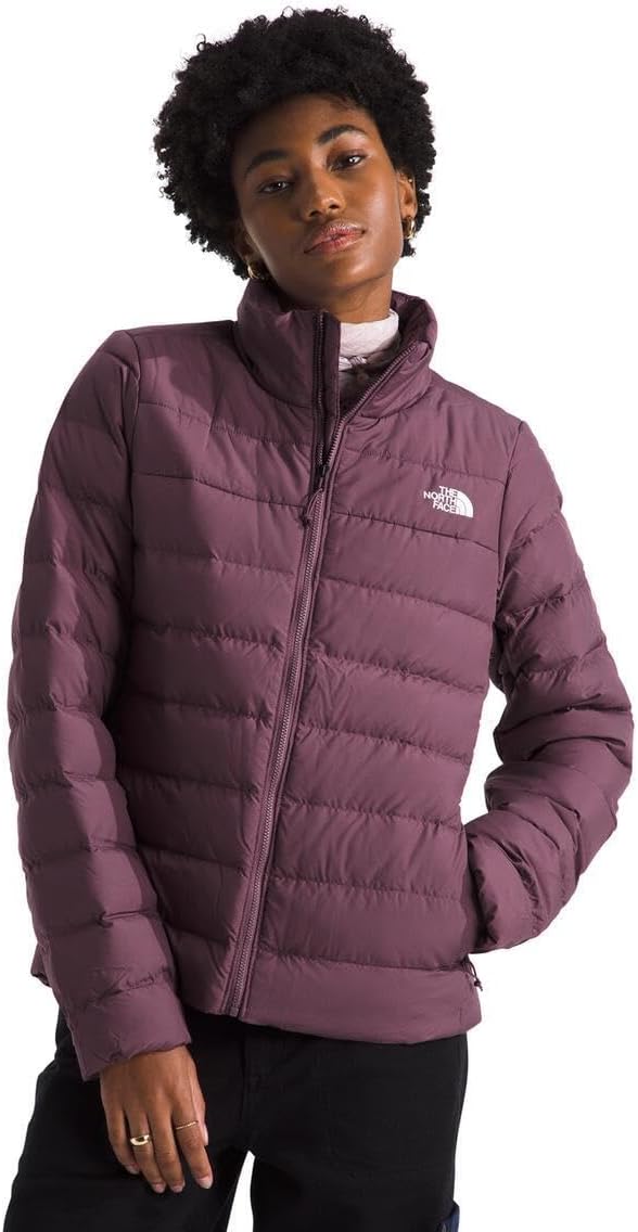 

THE NORTH FACE Женская куртка Aconcagua 3 | Ветрозащитная, влагоотталкивающая, утеплитель из пуха водоплавающих птиц 600 fill, Midnight Mauve