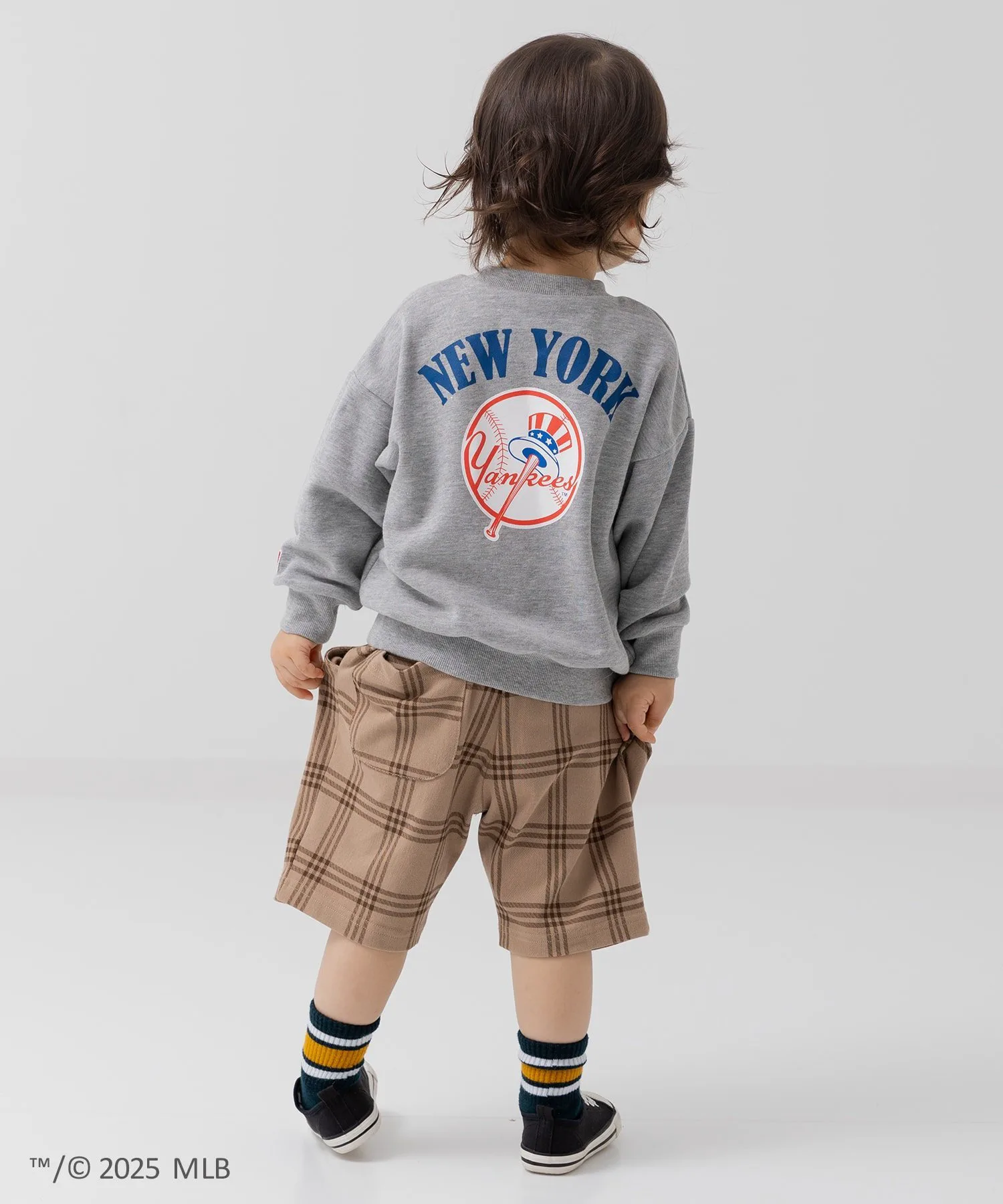 Флисовая толстовка Mlb, Yankees/Grey — фото 3