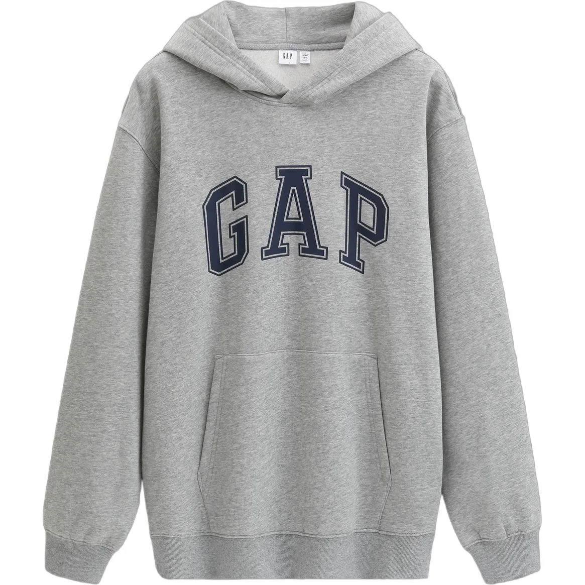 Толстовка мужская с капюшоном GAP, светло-серый — фото 3