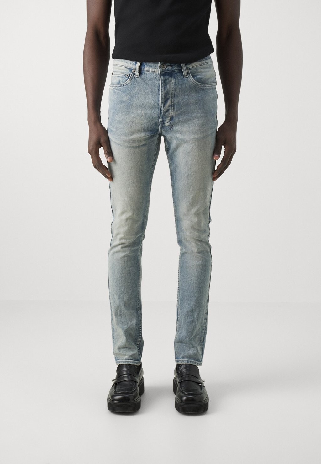 

Джинсы Skinny Fit CHITCH PUNK Ksubi, цвет light blue