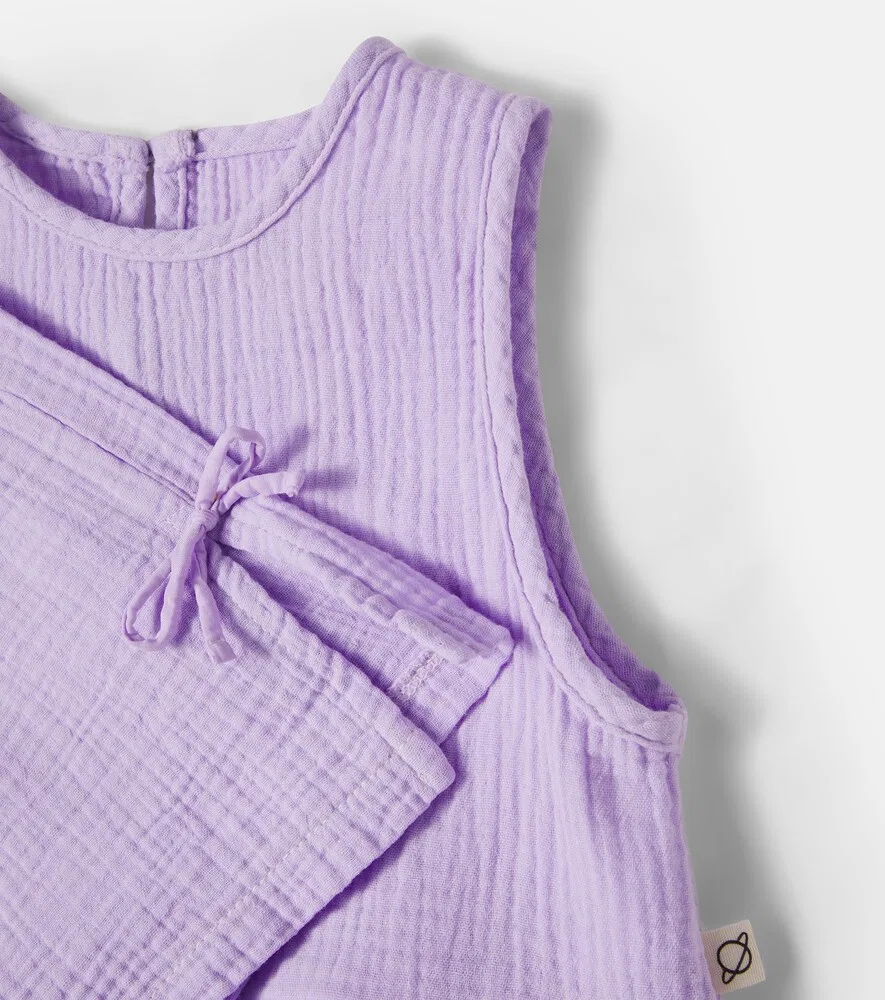 Комплект из топа Blair и брюк Violet Cozmo, фиолетовый — фото 3