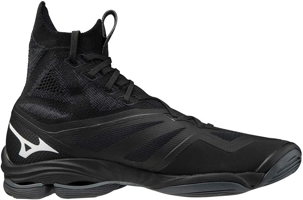 Фитнес-кроссовки Mizuno Unisex Wave Lightning Neo, белый/черный — фото 3