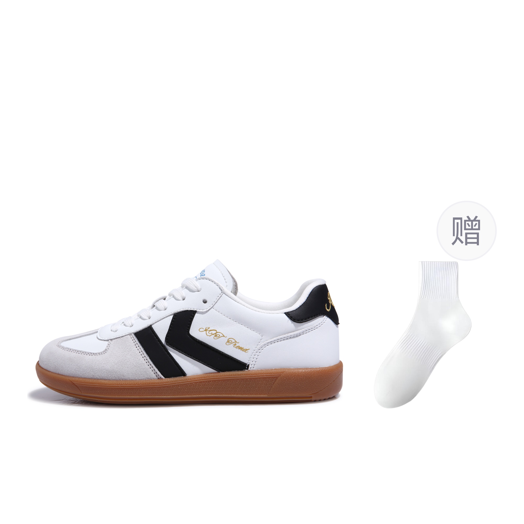 

KFT Летняя коллекция Encounter Немецкие армейские кроссовки унисекс низкие износостойкие легкие нескользящие простые белые с парой носков