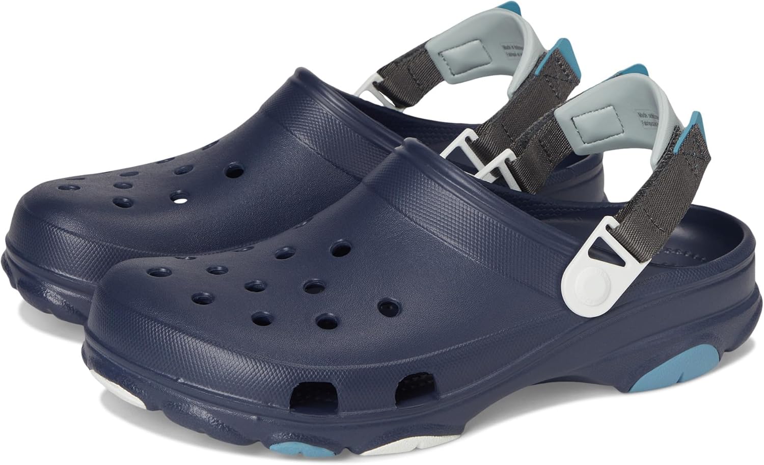 Классические универсальные сабо для взрослых и унисекс Crocs, темно-синий — фото 2