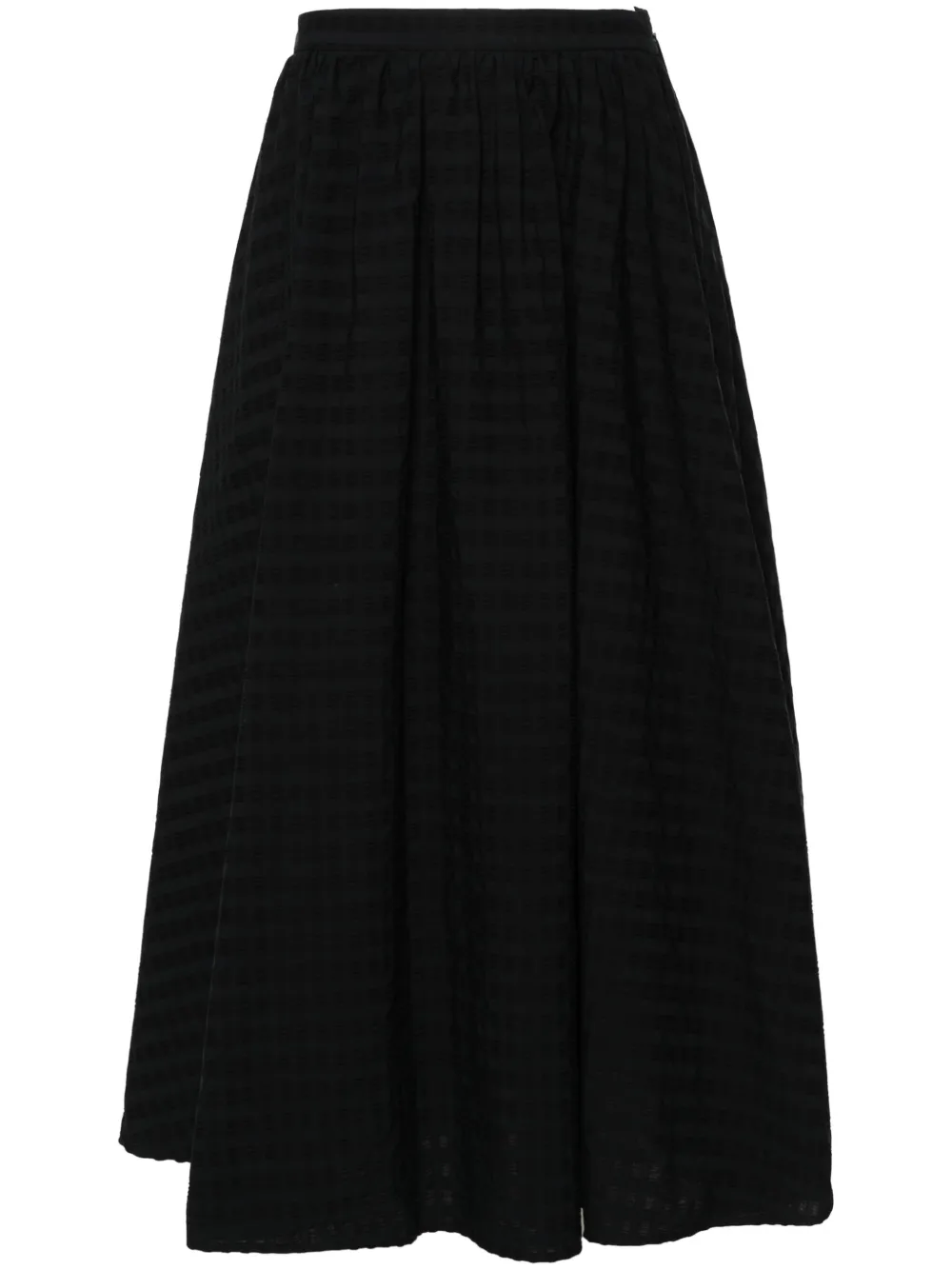 

Юбка из сирсакера MSGM, черный