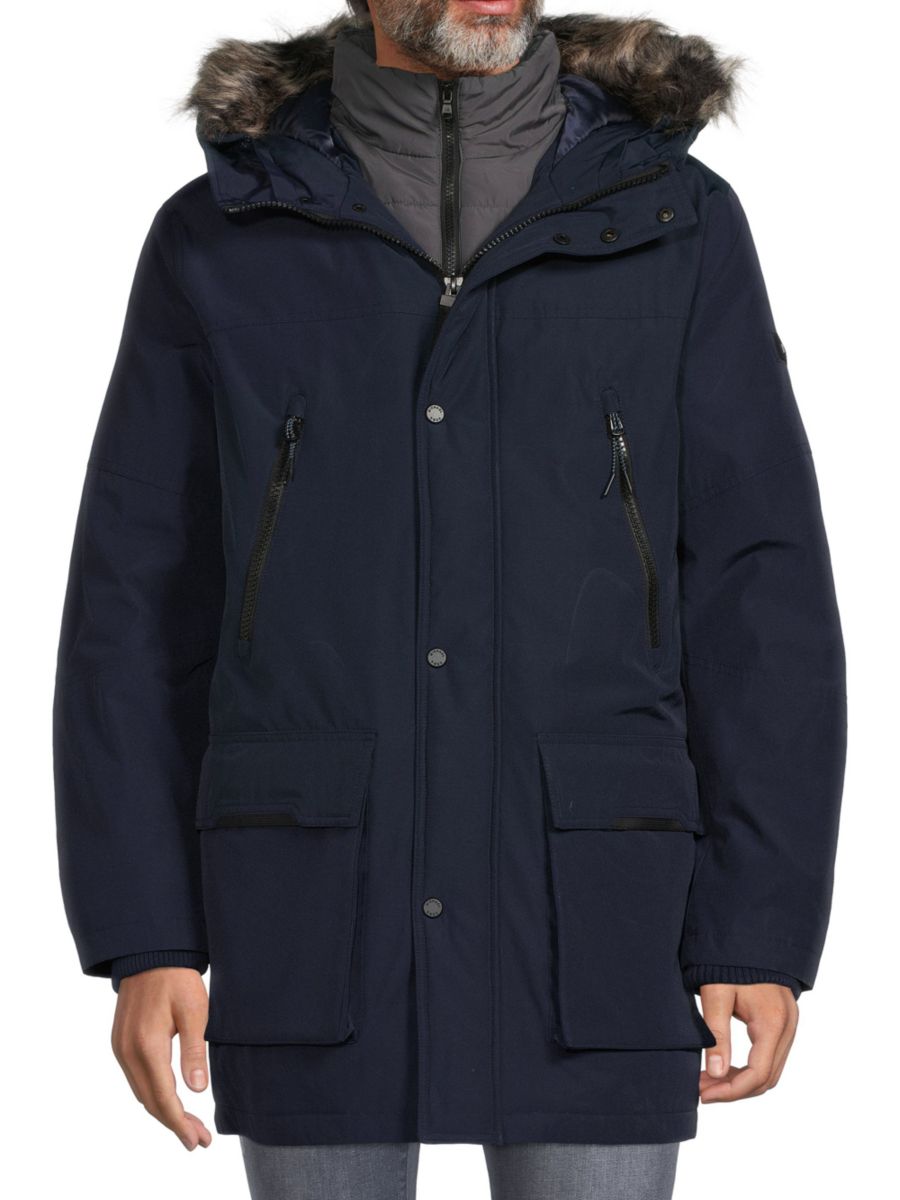

Куртка Benson Snorkel с отделкой из искусственного меха Michael Kors, цвет Midnight Blue, Синий, Куртка Benson Snorkel с отделкой из искусственного меха Michael Kors, цвет Midnight Blue